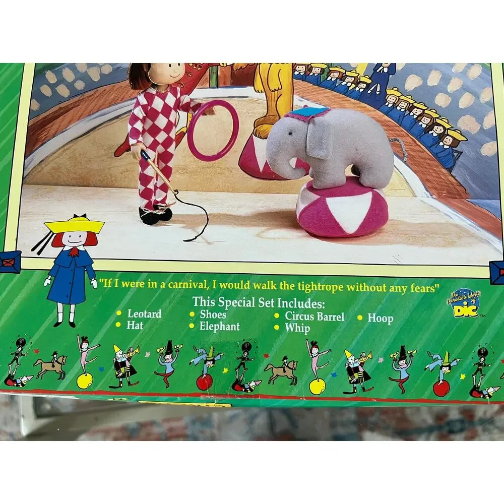 Vintage Madeline & Friends Circus Play Set Eden Toys Style 33428 In Box